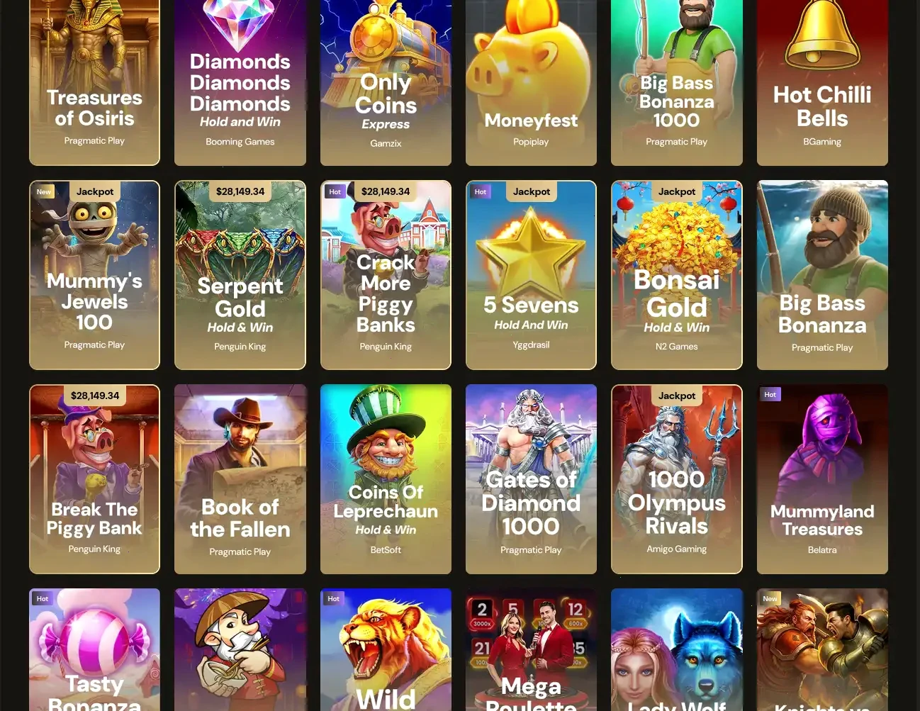 Mr Punter mobiele casino app interface op smartphone